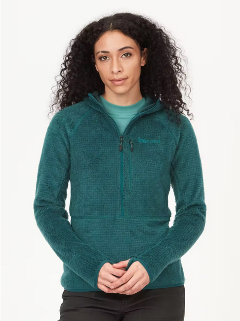 Women's Orsa Polartec Wool 1/2 Zip Hoody - Closeout