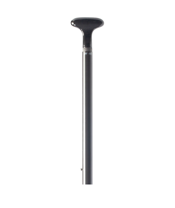 Aqua Bound Challenge 85 Carbon 2pc Adjustable Sup Paddle Black