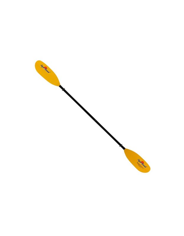 Aqua Bound Sting Ray Yellow FG Blade/Aluminum Shaft 2 Piece Kayak Paddle  Closeout