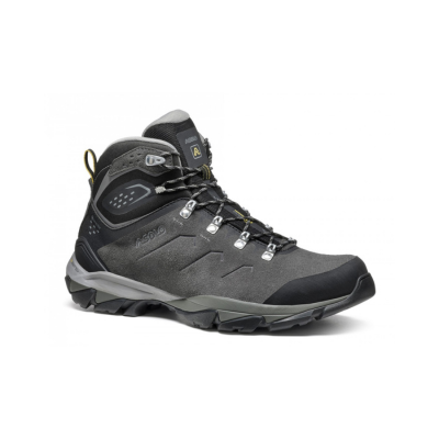 Asolo Men's Acadia Mid Leather GTX Waterproof Hiking Boot Graphite/Black