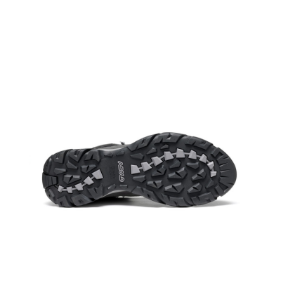 Asolo Men's Acadia Mid Leather GTX Waterproof Hiking Boot Graphite/Black 6