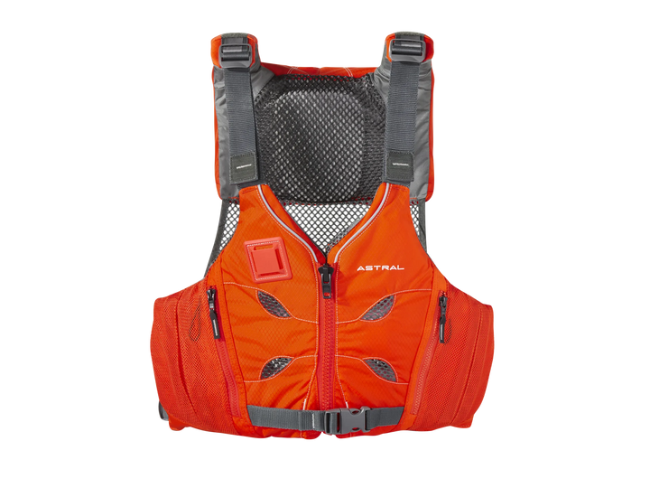 Astral EV-Eight PFD Personal Floatation Device Life Jacket Fire Orange