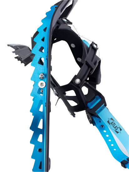 Atlas Helium Mountain Backcountry Snowshoe with Heel Riser Lift