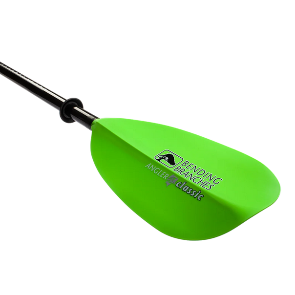 Bending Branches Angler Classic Snap Fishing Lightweight Kayak Paddle Electric Green
