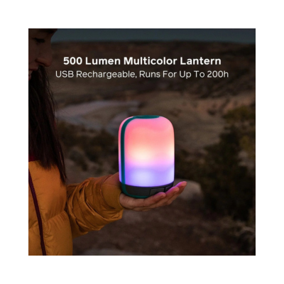 BioLite Alpenglow 500 Lumen Multicolor USB Camping Lantern 7