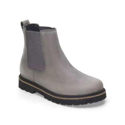 Birkenstock Women's Highwood Slip On Nubuck Leather Mid Boot Graphite