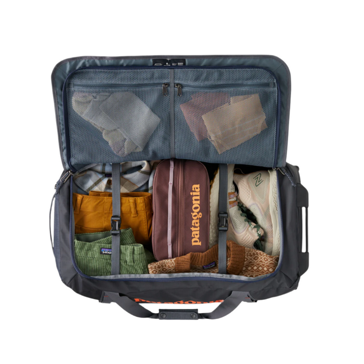 Black Hole Wheeled Duffel Bag 70L Black Organized Luggage