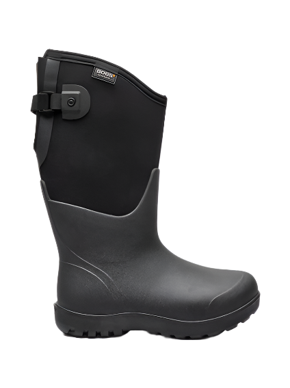 Bogs Women's Neo Classic Tall Adjustable Waterproof Boot Black