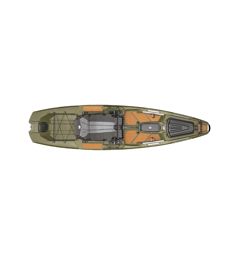 Bonafide SS107 Fishing Kayak olive