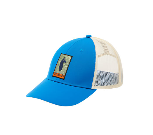 Cotopaxi Llama Map Trucker Hat Atlantic