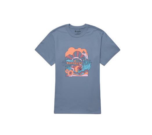 Cotopaxi Women's Utopia Organic T-Shirt  Tempest