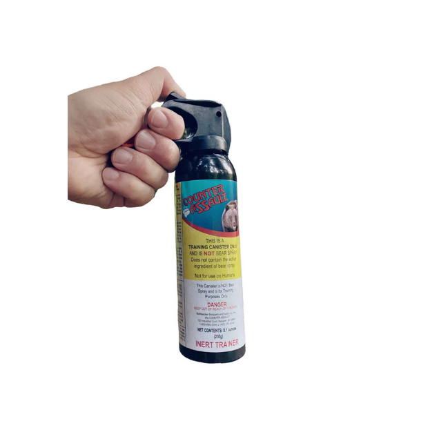 Counter Assault 8.1 oz Inert Training Bear Spray Canister Featured
