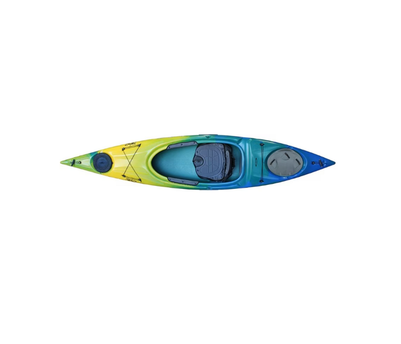 Current Designs Solara 120 Roto Recreational Kayak Swirl Blue