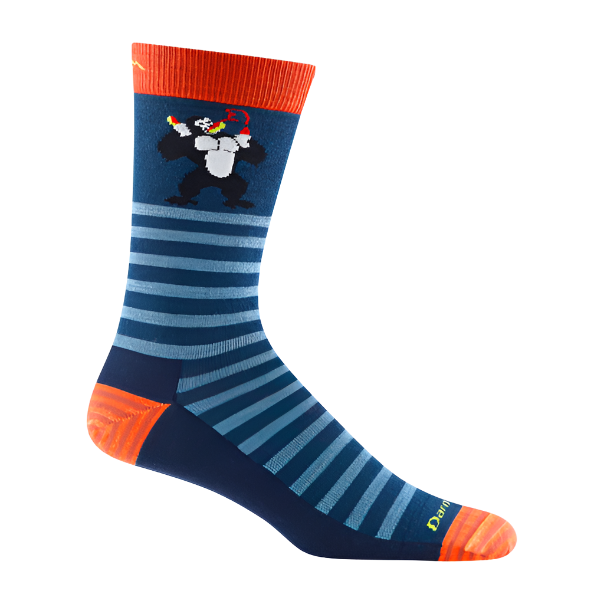 Darn Tough Men's Animal Haus Crew Lightweight Socks 6066 Deep Water