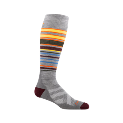 Darn Tough Men's Snowpack OTC Ski Socks 8017 Gray