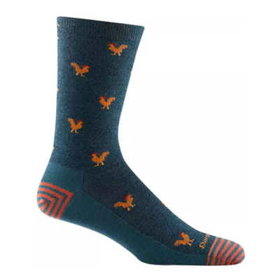 Darn Tough Men's Strut Lightweight Crew Socks 6060 Closeout Dark Teal