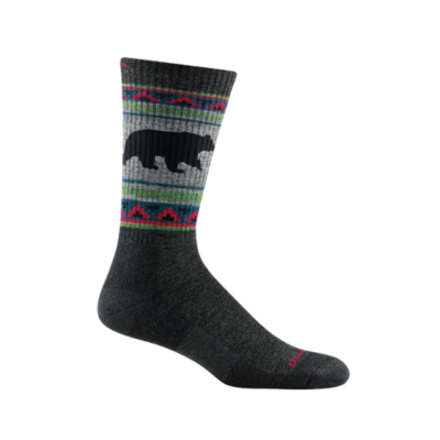 Darn Tough Men's Vangrizzle Lifestyle Socks 1980 Charcoal