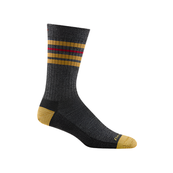 Darn Tough Men's Letterman Crew Lightewight Socks 6069 Charcoal