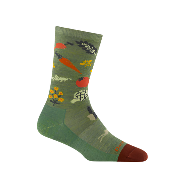 Darn Tough Women's Farmers Market Crew Lightweight Sock 6054 Willow