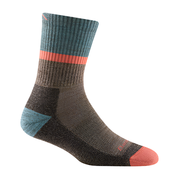 Darn Tough Women's Ranger Micro Crew Midweight Socks 5002 Brown
