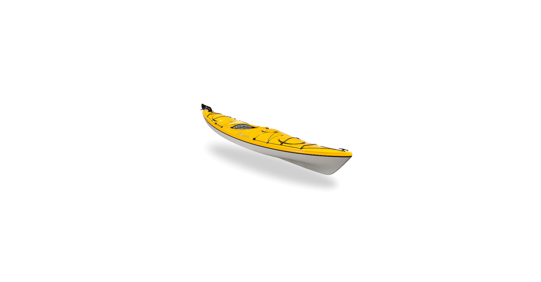 Delta 14 w/ Rudder Touring Kayak Yellow