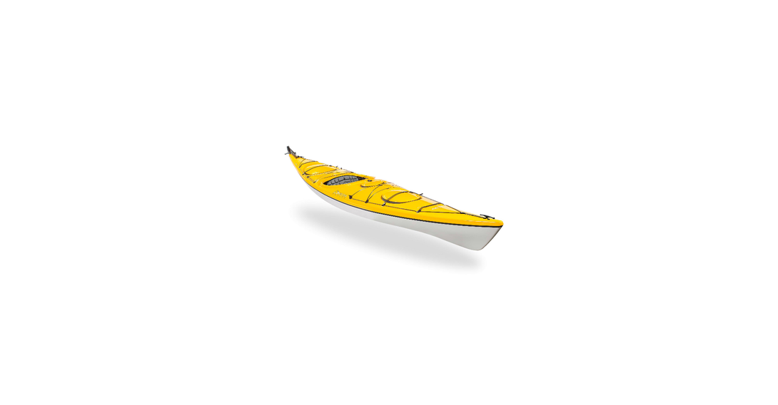 Delta 16 w/ Rudder Touring Kayak Yellow