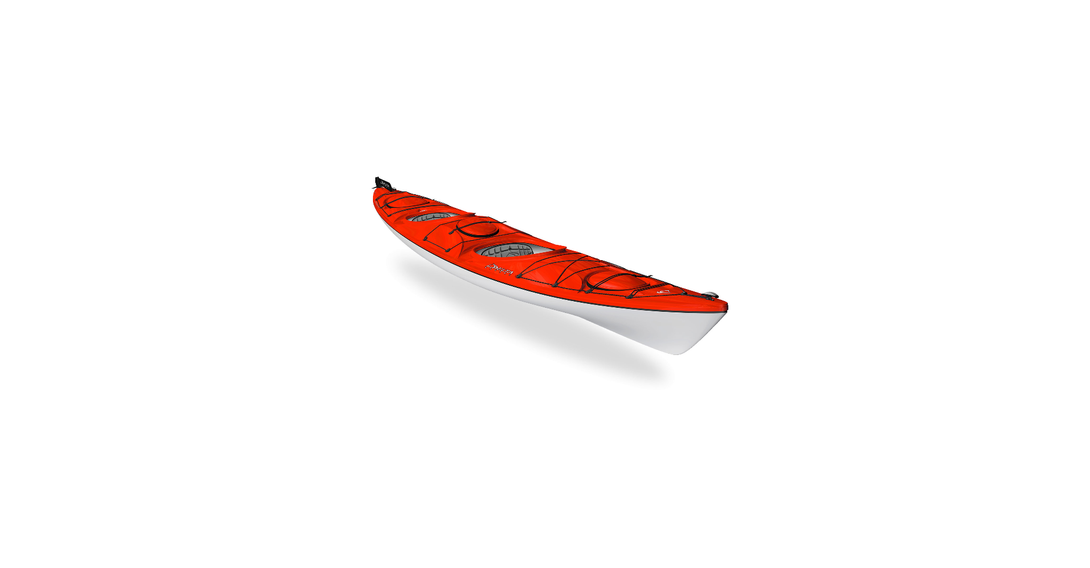 Delta Traverse 17.5T Touring Kayak Red