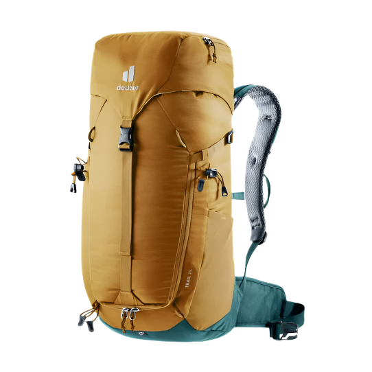 Deuter Trail 24 Backpack Hiking Daypack Almond/Deep Sea