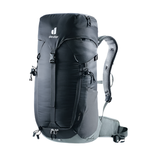 Deuter Trail 24 Backpack Hiking Daypack Black/Shale
