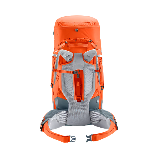 Deuter Women's Aircontact Core 45 + 10 SL Backpack Paprika/Graphite Back Panel