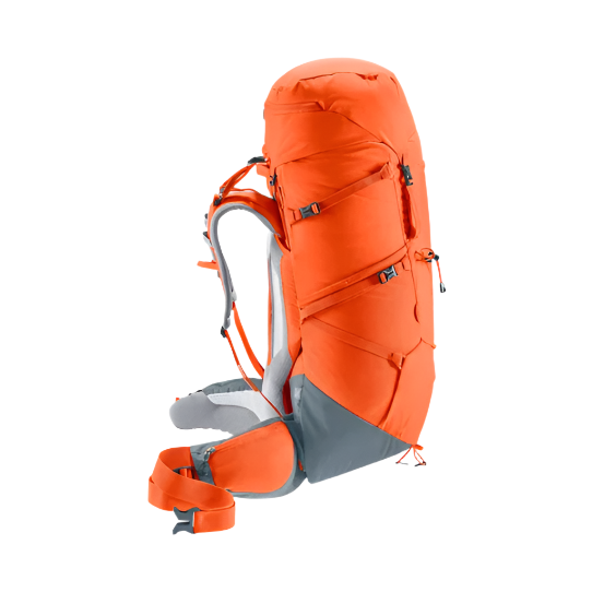 Deuter Women's Aircontact Core 45 + 10 SL Backpack Paprika/Graphite Side
