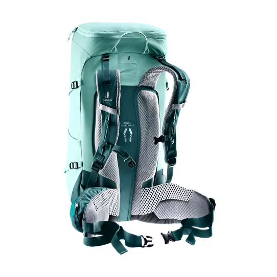 Deuter Women's Trail 28 SL Backpack Hiking Daypack Glacier/Deep Sea Back Panel
