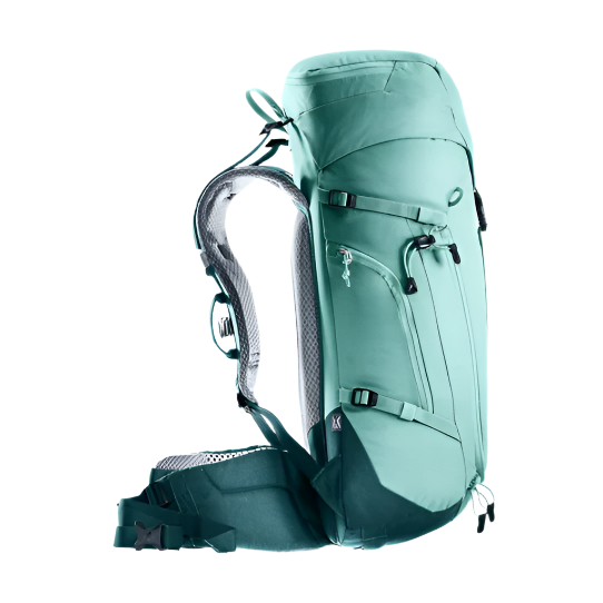 Deuter Women's Trail 28 SL Backpack Hiking Daypack Glacier/Deep Sea Side