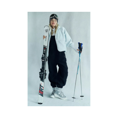 Free People Movement Hit the Slopes Salopette Black 1
