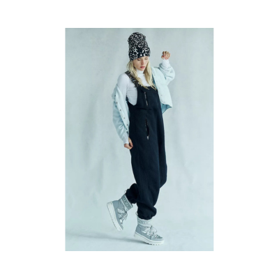 Free People Movement Hit the Slopes Salopette Black 3