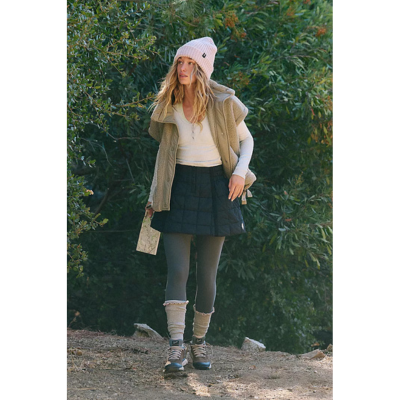 Free People Movement Scout it Out Fleece Vest Sage Stone 1