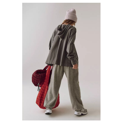 Free People Movement Women's Hot Shot Hooded Layer Gunmetal 3