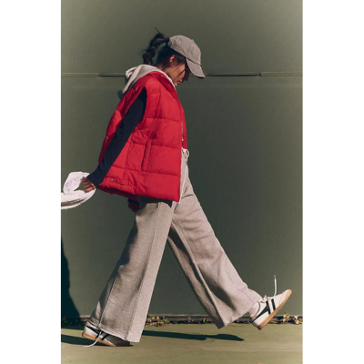 Free People Movement Women's In a Bubble Puffer Vest Winterberry