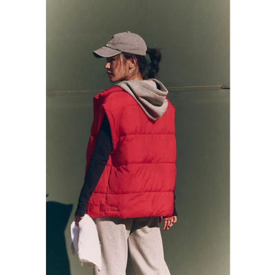 Free People Movement Women's In a Bubble Puffer Vest Winterberry 2