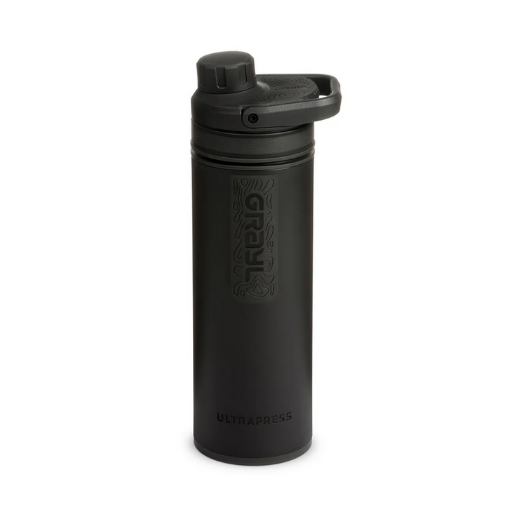 Grayl 16.9oz UltraPress Water Purifier Bottle Covert Black