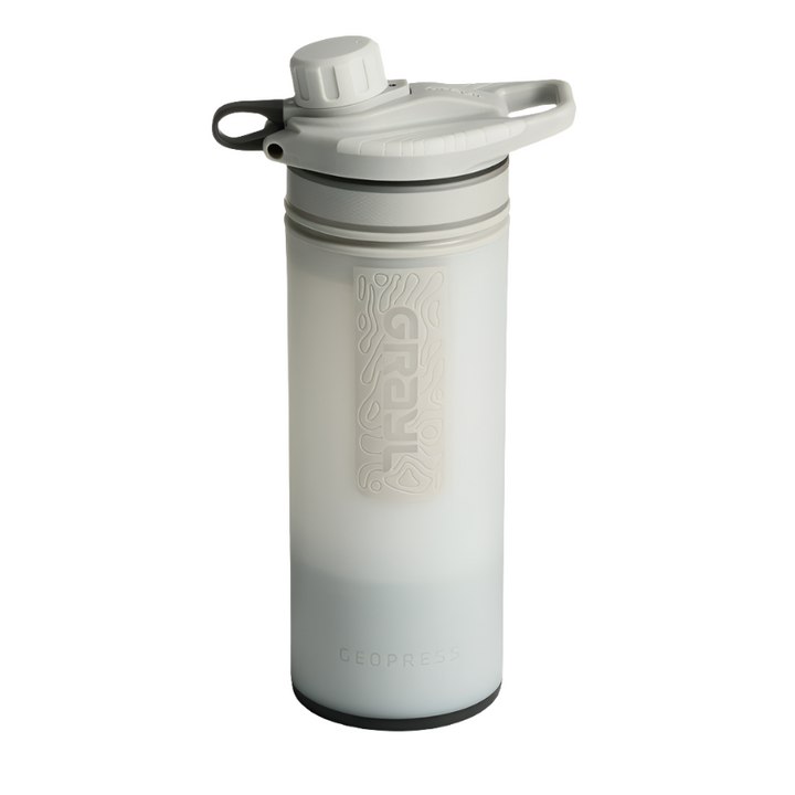 Grayl 24oz GeoPress Water Purifier Bottle White