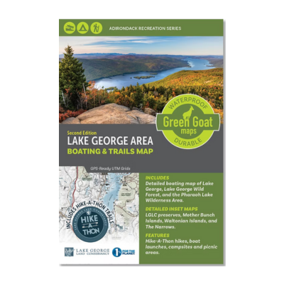 Green Goat Maps Lake George Boating & Trails Map – Mountainmanoutdoors ...