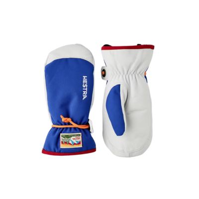 Hestra Kid's Children's Wakayama Warm Winter Ski Mitt Royal Blue