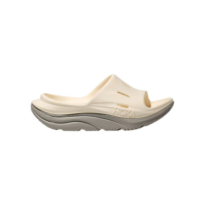 Hoka All Gender ORA Recovery Slide 3 Alabaster/Stardust
