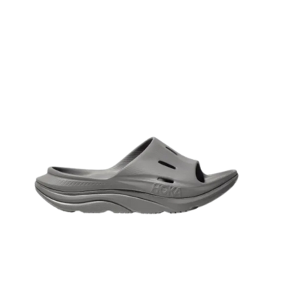 Hoka All Gender ORA Recovery Slide 3 Gray