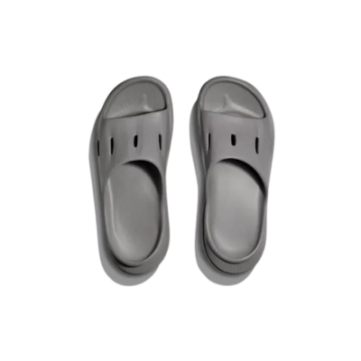 Hoka All Gender ORA Recovery Slide 3 Gray Top