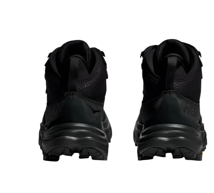 Hoka Men's Anacapa 2 Mid Gore-Tex Waterproof Hiking Boot Black Heel