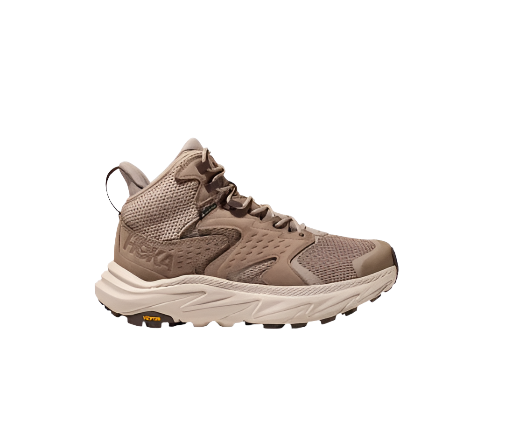 Hoka Men's Anacapa 2 Mid Gore-Tex Waterproof Hiking Boot Dune/Oxford Tan