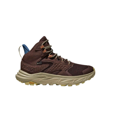 Hoka Men's Anacapa 2 Mid Gore-Tex Waterproof Hiking Boot Walnut/Oyster