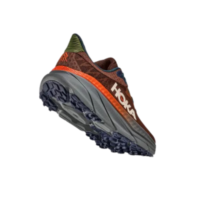 Hoka Men's Challenger ATR 7 Trail Running Shoe Mineral Brown/Asteroid Active